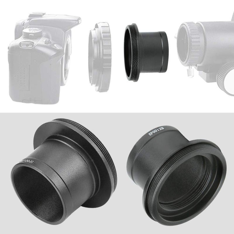 Serounder محول كاميرا تلسكوب S erounder 1.25 بوصة T ، حلقة محول عدسة عينية تلسكوب 1.25" T Mount مع خيط M42 x 0.75 لتلسكوب الفلكي - Image 3